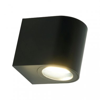 Фотография товара 'Feron Светильник садово-парковый, серии «Бостон», (ДБУ) GU10, 220-240V, IP54, цвет черный, на стену , 51543'