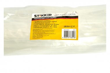 Фотография товара 'Feron 49012 Термоусадочные трубки STEKKER HST-1260-100TR, длина 1000мм'