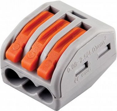 Фотография товара 'Feron LD222-413 Cтроительно-монтажные клеммы 3-проводные , 32421'