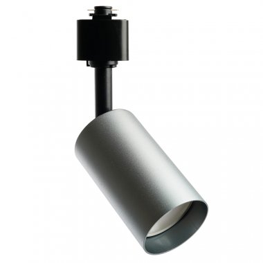 Фотография товара 'Feron Светильники трековые на шинопровод GU10, однофазный (ИВО) , 15W, 230V, цвет графит, корпус алюминий, вращение →350°/↓90°, 56*56*180 мм, 51847'