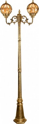 Фотография товара 'Feron PL3808 Светильник садово-парковый, серии «Версаль» (НТУ)  2*60W, E27, 230V'