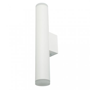 Фотография товара 'Feron Светильник накладной под лампу, (-) , 2*GU10 35W, 230V, IP20, цвет белый, корпус алюминий, акрил, 51392'