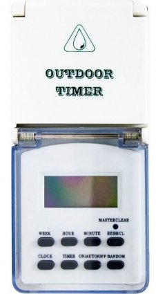 Фотография товара 'Feron TM23 Розетка с таймером (недельная электронная), IP44, 230V, 3500W/16А , 140*65*88мм, 23206'