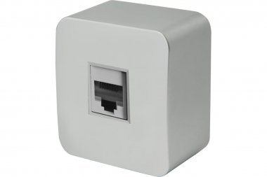 Фотография товара 'Feron 49324 Розетка STEKKER MST00-20-03 на 1 гнездо, без заземления'