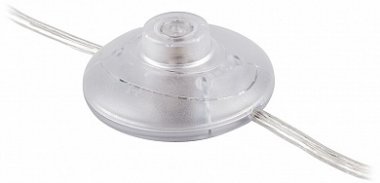 Фотография товара 'Feron DM106 Сетевой шнур (с ножным вылючателем) прозрачный, 29845'