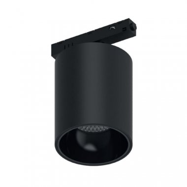 Фотография товара 'Feron Светильник трековый на шинопровод, - (ДПО) , 20W, 4000К (белый), 48V, 1800Lm, цвет черный, корпус алюминий, рассеиватель поликарбонат, 51594'