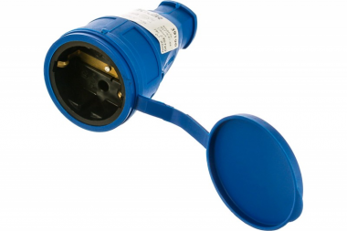 Фотография товара 'Feron 49432 Розетка STEKKER RST16-113-44 на 1 гнездо, с крышкой'