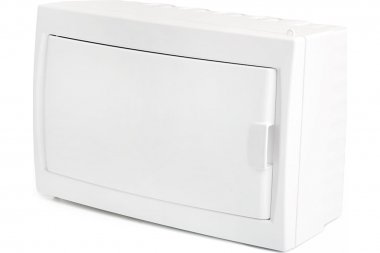 Фотография товара 'Feron 49643 EBX50-3/08-20 Бокс настенный 8 модулей, белый, пластик, IP20, серия Standart'