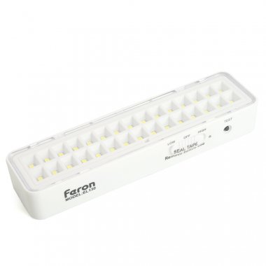 Фотография товара 'Feron Светильник аккумуляторный , 30LED/дневной, 100-240V, IP20, аккумулятор 3,7/500mAh/Li-Ion (литий-ионный), 48987'