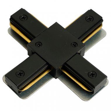 Фотография товара 'Feron Коннектор Х-образный  для шинопровода , черный,  для CAB1007, 51894'