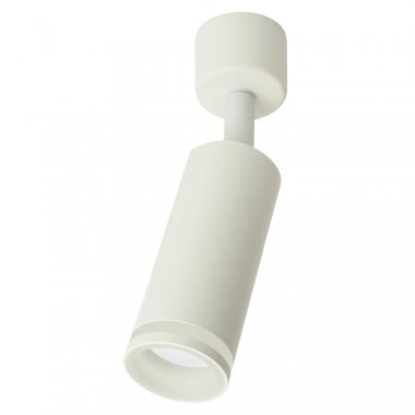 Фотография товара 'Feron Светильник накладной под лампу, спот (-) , GU10 35W, 230V, IP20, цвет белый, корпус алюминий, акрил, 51370'