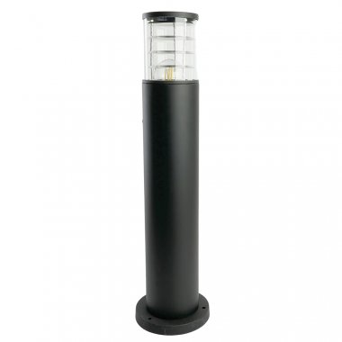 Фотография товара 'Feron Светильник садово-парковый, серии «Сан-Франциско», (НТУ)  E27, 230V, IP54, цвет черный, столб, 51549'