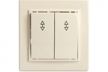 Фотография товара 'Feron 39920 Выключатель двухклавишный STEKKER PSW10-9008-02 , серия Эрна'