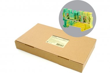 Фотография товара 'Feron 49260 LD573-1-40 ЗНИ Зажим самозажимной, 3-проводной проходной 4,0 мм? (JXB PT 4)'