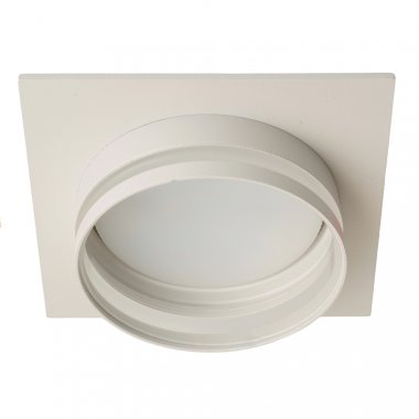 Фотография товара 'Feron Светильник потолочный встраиваемый (ФВО) , под лампу GX53 GX53, белый, квадрат, 51091'