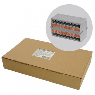 Фотография товара 'Feron 49746 LD580 PTFIX 18/25 Зажим блочный для распред.нагрузки PT на 18 точек,сеч2,5 мм2'