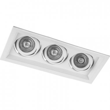 Фотография товара 'Feron DLT203 Светильник потолочный встраиваемый (ИВО) , под лампу MR16 G5.3, 29772'