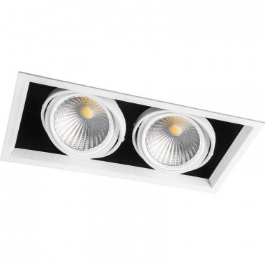 Фотография товара 'Feron AL212 Светильник карданный встраиваемый светодиодный , карданный (ДВО) , 60W 4000К'