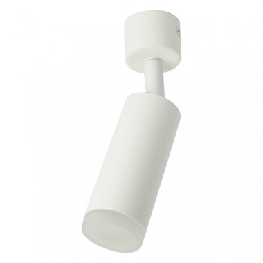 Фотография товара 'Feron Светильник накладной под лампу, спот (-) , GU10 35W, 230V, IP20, цвет белый, корпус алюминий, акрил, 51390'