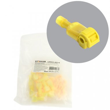 Фотография товара 'Feron 49777 LD503-401-6 Зажим прокалывающий с плоским разъемом сеч.2,5-4мм2'