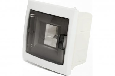 Фотография товара 'Feron 49632 EBX50-2/04-20 Бокс встраиваемый 4 модуля, пластик, IP20, серия Standart (КНС-4Д)'