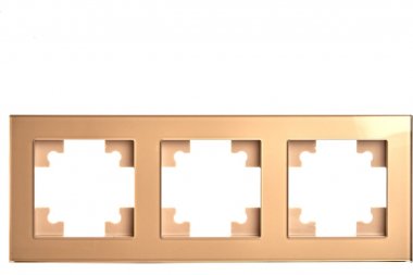 Фотография товара 'Feron 49036 Рамка STEKKER GFR00-7003-08 на гнездо размер 227*84*9мм'