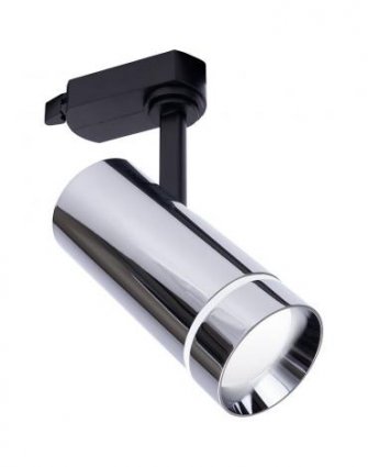 Фотография товара 'Feron AL106 Светодиодный светильник трековый на шинопровод 12W 4000K 80 градусов хром 41050'