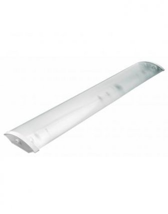 Фотография товара 'Feron ДПО 11-2х10-001 для LED лампы типа Т8, цоколь 2*G13, стальной корпус'