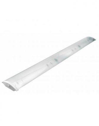 Фотография товара 'Feron ДПО 11-2х18-001 для LED лампы типа Т8, цоколь 2*G13, стальной корпус'