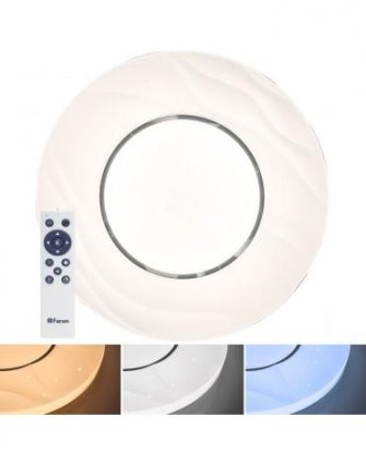 Фотография товара 'Feron AL1836 Светодиодный управляемый светильник накладной Plateau тарелка'