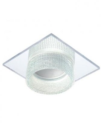 Фотография товара 'Feron DL3001 Светильник встраиваемый потолочный MR16 G5.3 прозрачный 41415'