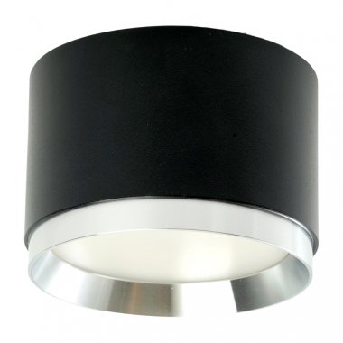 Фотография товара 'Feron Светильник накладной под лампу, (-) , GX53 12W, 230V, IP20, цвет черный + хром, 51689'