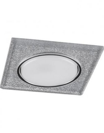 Фотография товара 'Feron CD4040 Светильник встраиваемый с LED подсветкой потолочный GX53 без лампы, хром 40517'