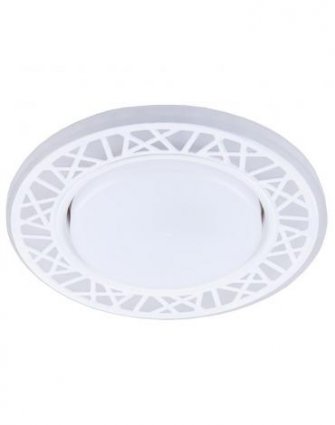 Фотография товара 'Feron CD9912 Светильник встраиваемый с LED подсветкой потолочный GX53 без лампы, 32939'