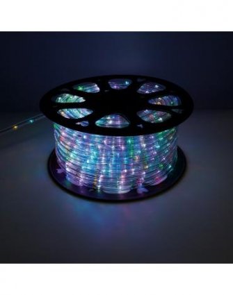 Фотография товара 'Feron LED-R2W Дюралайт светодиодный 2-х жильный, RGBW 1,44Вт/м 24LED/м 50м 230V 41031'