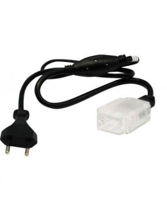 Фотография товара 'Feron LD122 Сетевой шнур 3W для дюралайта LED-F3W со светодиодами (шнур 0,8м), 26094'