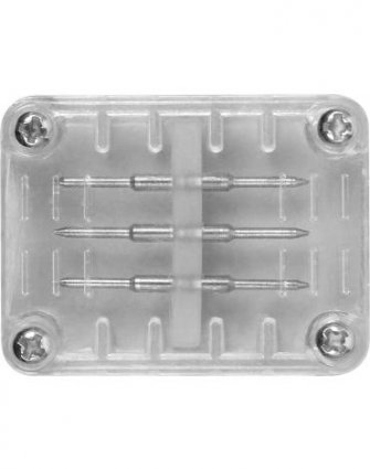 Фотография товара 'Feron LED-F3W Соединитель 3W для дюралайта со светодиодами, пластик 26104'