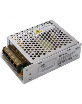 Фотография товара 'Feron LB002 Трансформатор электронный для светодиодной ленты 60W 12V (драйвер), 41350'