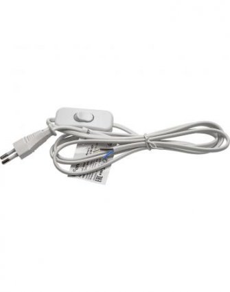 Фотография товара 'Feron DM107 Сетевой шнур (с выключателем) , 2м, 41150'