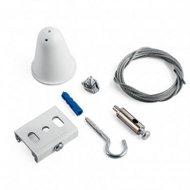 Фотография товара 'Feron PRO-0448 Комплект подвеса с тросом на 1,5м 41098'