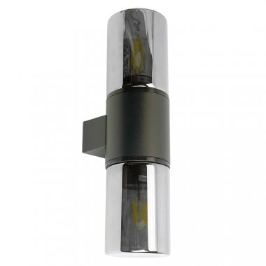 Фотография товара 'Feron Светильник садово-парковый, серии «Шанхай», (НБУ) E27, 230V, IP54, цвет черный, цилиндр, на стену , 51993'