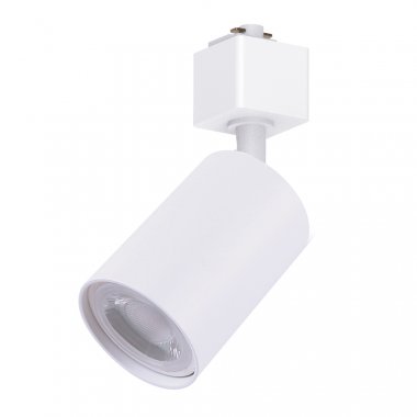 Фотография товара 'Feron Светильники трековые на шинопровод GU10, однофазный (ИВО) , 15W, 230V, цвет белый, корпус металл, 51608'