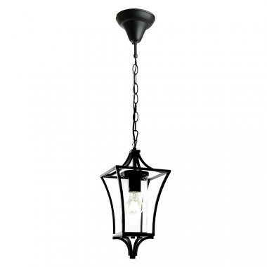 Фотография товара 'Feron Светильник садово-парковый, серии «Милан», (НСУ) E27, 230V, IP44, цвет черный, на цепочке, 51271'