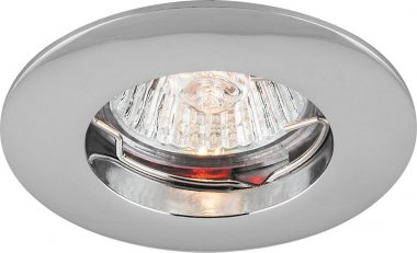 Фотография товара 'Feron Светильник встраиваемый потолочный MR11 G5.3 хром 15008'