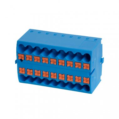 Фотография товара 'Feron 49752 LD580 PTFIX 18/25 Зажим блочный для распред.нагрузки PT на 18 точек,сеч2,5 мм2'