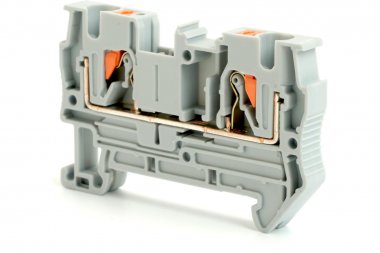 Фотография товара 'Feron 49242 LD572-1-40 ЗНИ Зажим самозажимной, 2-проводной проходной 4,0 мм? (JXB PT 4)'