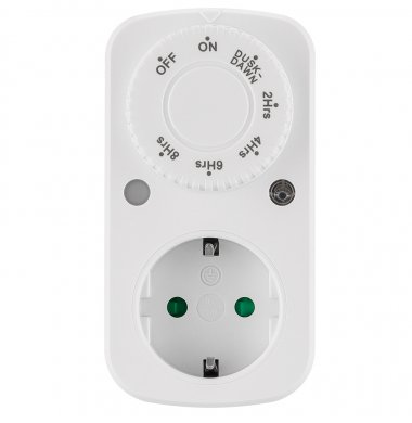 Фотография товара 'Feron Розетка  (суточная механическая), , IP20, 230V, 3600Вт/16А цвет белый, 51435'