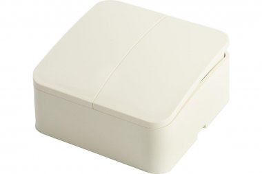 Фотография товара 'Feron 49474 Выключатели двухклавишный STEKKER MSW10-20-04, серия София'