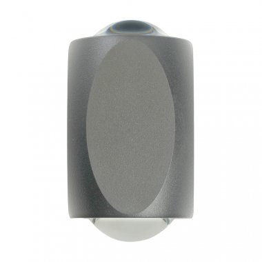 Фотография товара 'Feron Светильник накладной, (-) , 2*1W, (4000К), 175-265V, 170Lm, IP54, цвет серый, корпус алюминий, рассеиватель стекло, 51147'