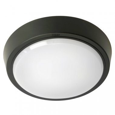 Фотография товара 'Feron Светильник накладной светодиодный, круг (ДПБ)  , 15W, 6500К (дневной), 200-240V, 1200Lm, IP20, угол рассеивания 120°, цвет черный, 51474'